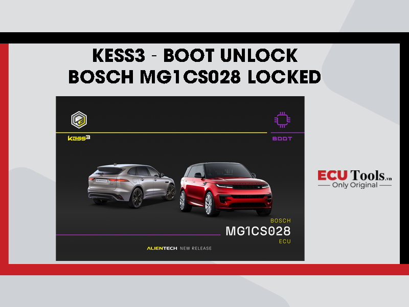 KESS3 – BOOT Unlock Bosch MG1CS028 Locked